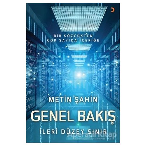 Genel Bakış - Metin Şahin - Cinius Yayınları
