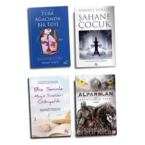 Hayati Yolcu Seti (4 Kitap Takım) - Hayati Yolcu - Az Kitap