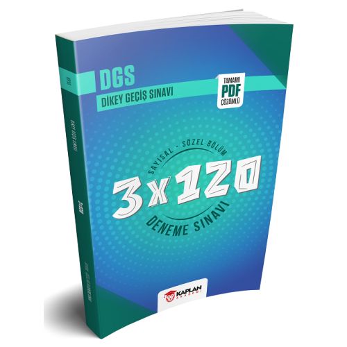 Kaplan Akademi 2021 DGS 3x120 Deneme PDF Çözümlü