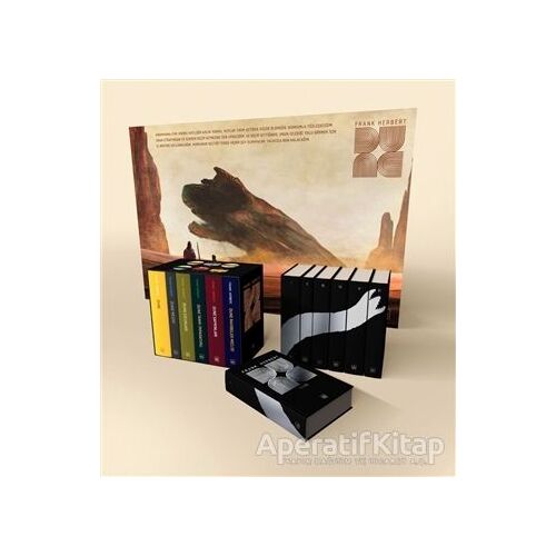 Dune Ciltli Kutu Set (6 Kitap Takım) - Frank Herbert - İthaki Yayınları
