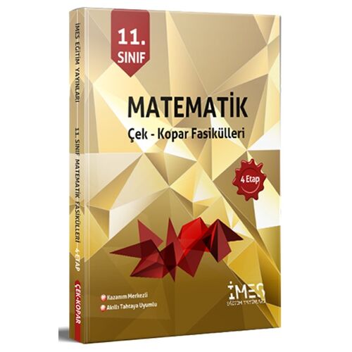 11. Sınıf Matematik Çek Kopar Fasikülleri İMES Eğitim Yayınları