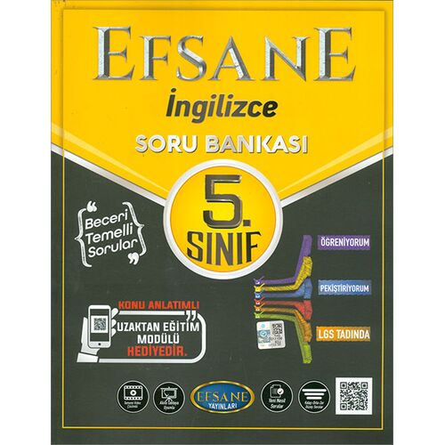 Efsane 2021 5. Sınıf İngilizce Soru Bankası