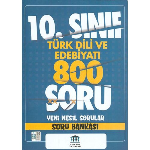 10.Sınıf Türk Dili ve Edebiyatı Soru Bankası Çapa Yayınları