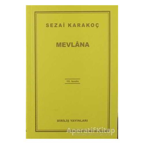 Mevlana - Sezai Karakoç - Diriliş Yayınları