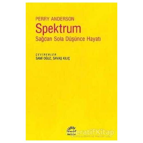 Spektrum - Perry Anderson - İletişim Yayınevi