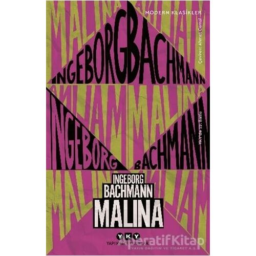 Malina - Ingeborg Bachmann - Yapı Kredi Yayınları