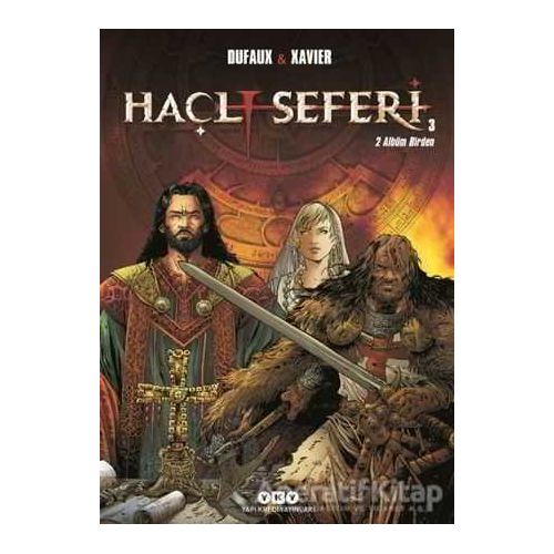 Haçlı Seferi 3 - (2 Albüm Birden) - Jean Dufaux - Yapı Kredi Yayınları