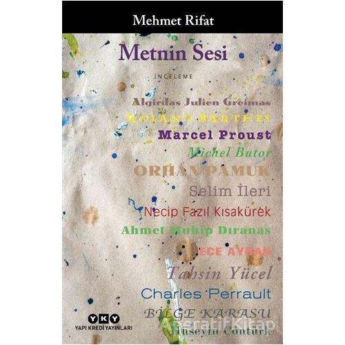 Metnin Sesi - Mehmet Rifat - Yapı Kredi Yayınları