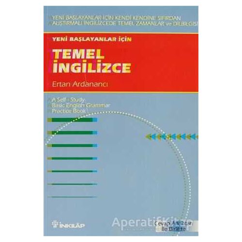 Yeni Başlayanlar için Temel İngilizce - Ertan Ardanancı - İnkılap Kitabevi