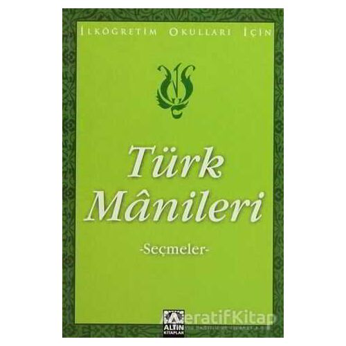Türk Manileri - Suat Batur - Altın Kitaplar - Çocuk Kitapları