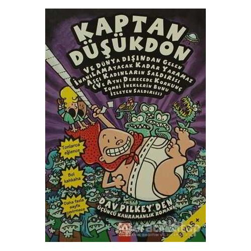 Kaptan Düşükdon 3. Kitap - Dav Pilkey - Altın Kitaplar