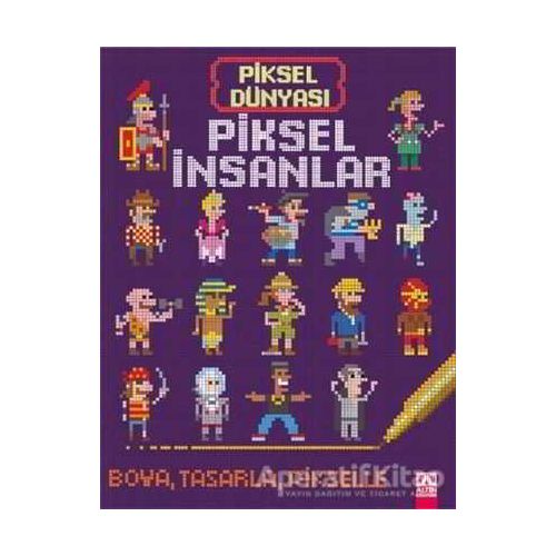 Piksel İnsanlar Altın Kitaplar