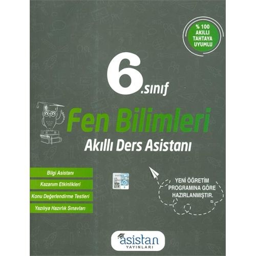 Asistan 6.Sınıf Fen Bilimleri Akıllı Ders Asistanı