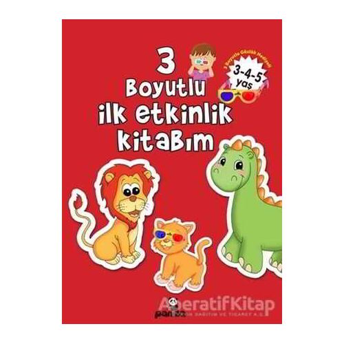 3 Boyutlu İlk Etkinlik Kitabım - Afife Çoruk - Beyaz Panda Yayınları