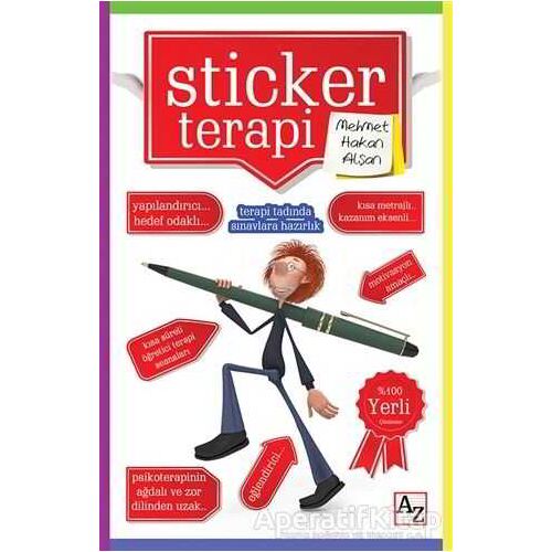 Sticker Terapi - Mehmet Hakan Alşan - Az Kitap