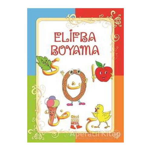 Elifba Boyama - Kolektif - Nesil Çocuk Yayınları