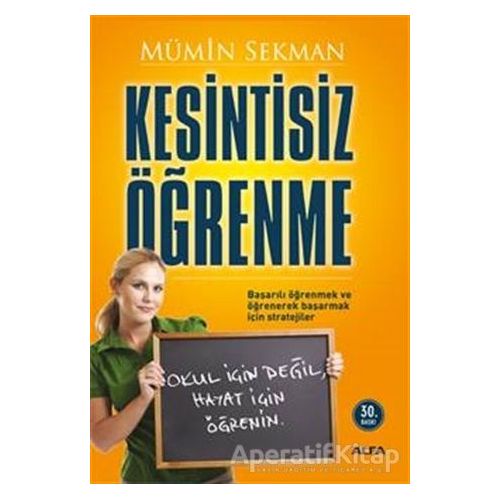 Kesintisiz Öğrenme - Mümin Sekman - Alfa Yayınları