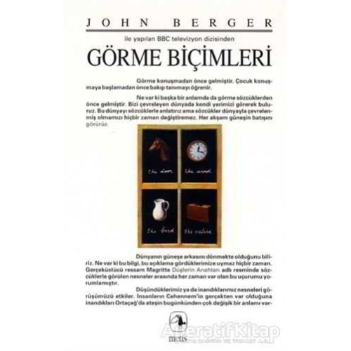 Görme Biçimleri - John Berger - Metis Yayınları