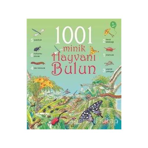 1001 Minik Hayvanı Bulun - Emma Helbrough - TÜBİTAK Yayınları