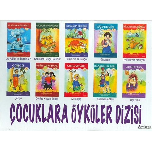 Yeni Testli Setler 7 - Çocuklara Öyküler Dizisi (10 Kitap Takım)