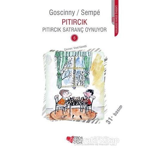 Pıtırcık Satranç Oynuyor - Rene Goscinny - Can Çocuk Yayınları