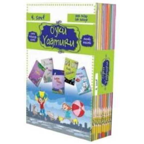 4.Sınıflar İçin Öykü Yağmuru 10 Kitap Yuva Yayınları