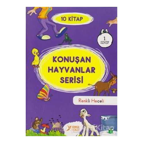 1. Sınıf Konuşan Hayvanlar Serisi (10 Kitap Takım) - Müzehher Özgün - Yuva Yayınları