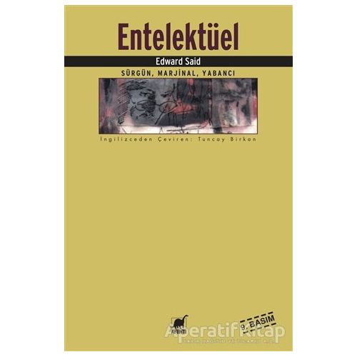 Entelektüel - Edward W. Said - Ayrıntı Yayınları