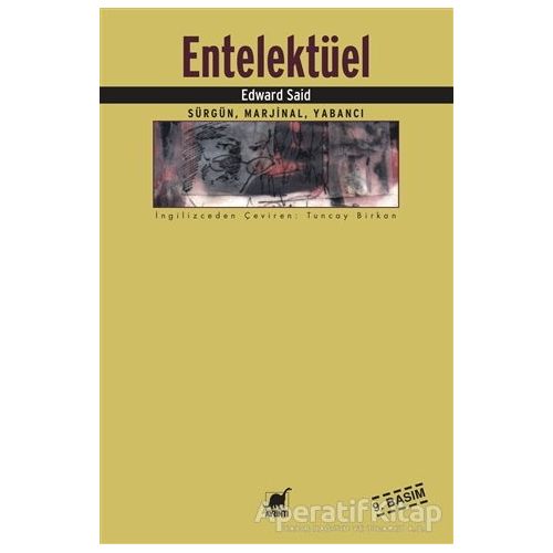 Entelektüel - Edward W. Said - Ayrıntı Yayınları