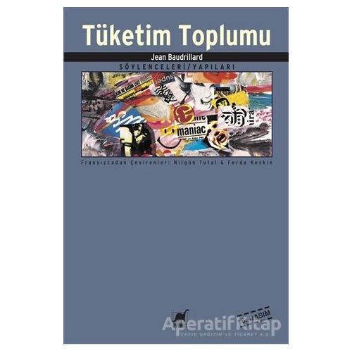 Tüketim Toplumu - Jean Baudrillard - Ayrıntı Yayınları