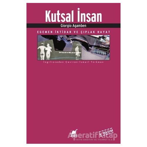 Kutsal İnsan - Giorgio Agamben - Ayrıntı Yayınları