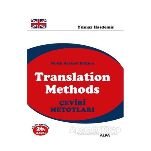 Translation Methods - Yılmaz Hasdemir - Alfa Yayınları