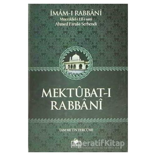 Mektubat-ı Rabbani Ciltli (2 Kitap Set) - Ahmed Faruki Serhendi - Merve Yayınları