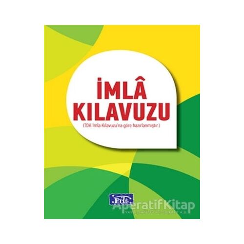 İmla Kılavuzu - Komisyon - Parıltı Yayınları