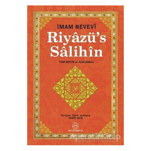 Riyazü’s Salihin - İmam Nevevi - Ensar Neşriyat