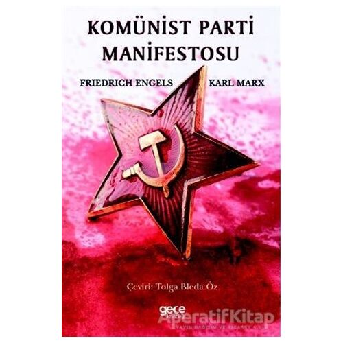 Komünist Parti Manifestosu - Friedrich Engels - Gece Kitaplığı