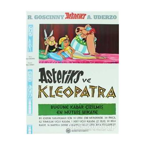 Asteriks ve Kleopatra - Rene Goscinny - Remzi Kitabevi