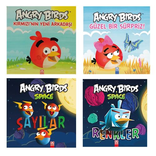 Angry Birds Serisi 4 Kitap Altın Kitapları