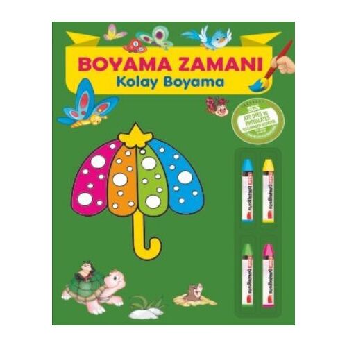 Boyama Zamanı: Kolay Boyama - Kolektif - Parıltı Yayınları