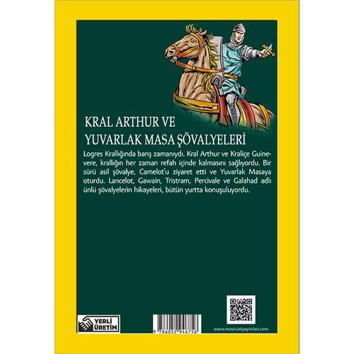 Kral Arthur ve Yuvarlak Masa Şövalyeleri - Howard Pyle - Maviçatı Yayınları