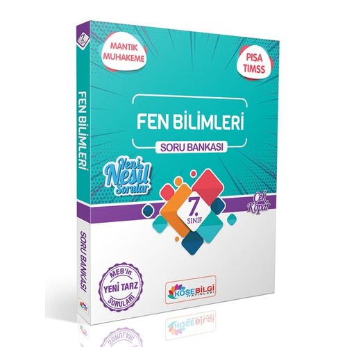 7.Sınıf Fen Bilimleri Soru Bankası KöşeBilgi Yayınları