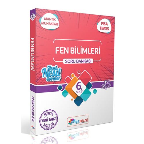 6.Sınıf Fen Bilimleri Soru Bankası KöşeBilgi Yayınları