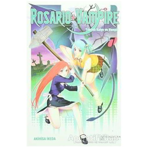 Rosario + Vampire - Tılsımlı Kolye ve Vampir 7 - Akihisa İkeda - Akıl Çelen Kitaplar