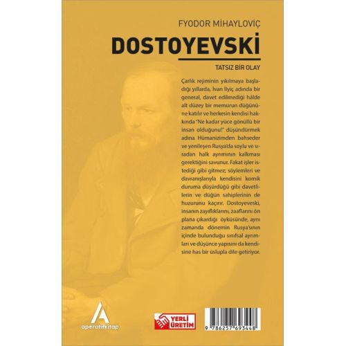 Tatsız Bir Olay - Dostoyevski - Aperatif Dünya Klasikleri