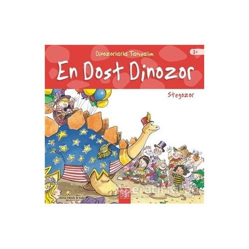 En Dost Dinozor: Stegozor - Dinozorlarla Tanışalım - Anna Obiols - 1001 Çiçek Kitaplar