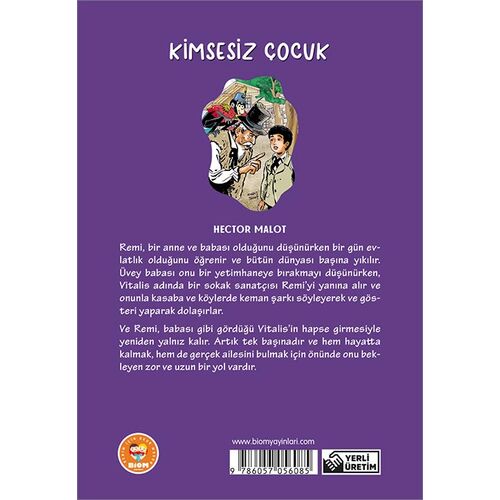 Kimsesiz Çocuk - Hector Malot - Biom (Çocuk Klasikleri)