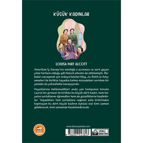 Küçük Kadınlar - Louisa May Alcott - Biom (Çocuk Klasikleri)