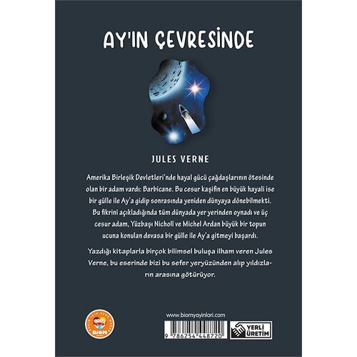 Ay’ın Çevresinde - Jules Verne - Biom (Çocuk Klasikleri)