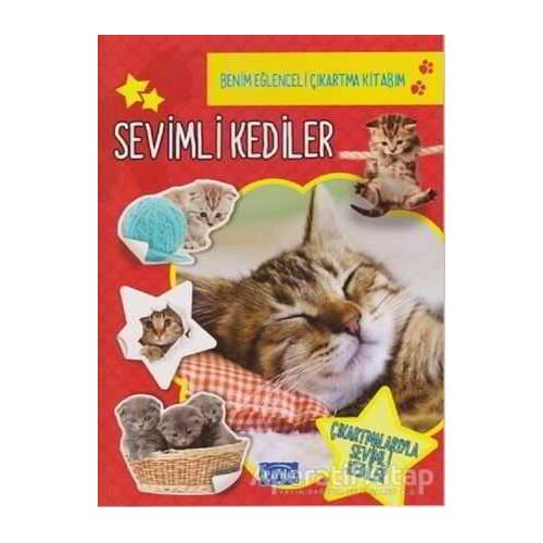 Sevimli Kediler - Benim Eğlenceli Çıkartma Kitabım - Kolektif - Parıltı Yayınları