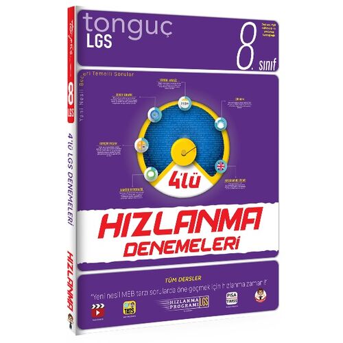 Tonguç Akademi 2021 8. Sınıf LGS 4’lü Hızlanma Denemeleri